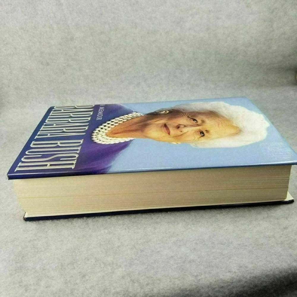Barbara Bush A Memoir Hardcover Book President Texan First Lady‎ 1994 READ
